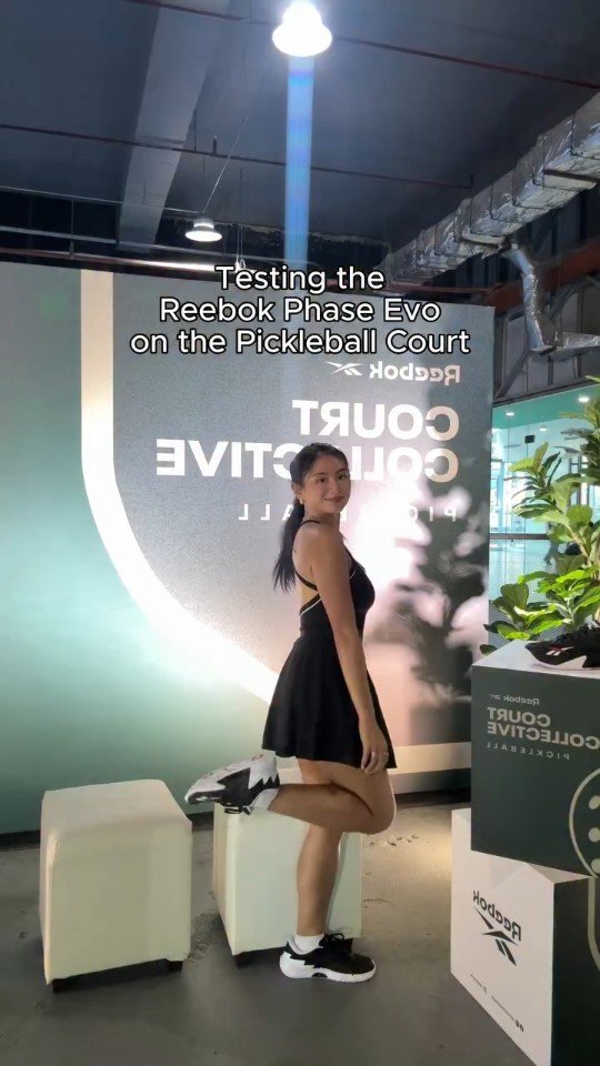 Tried out the Reebok Phase Evo at the recent Reebok Court Collective, and now I have a new go-to pickleball shoes 🏃‍♀️
