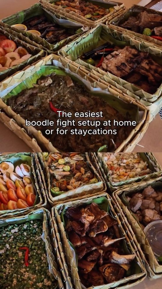 Looking for a hassle-free boodle fight for your next family or friends outing? 👀
